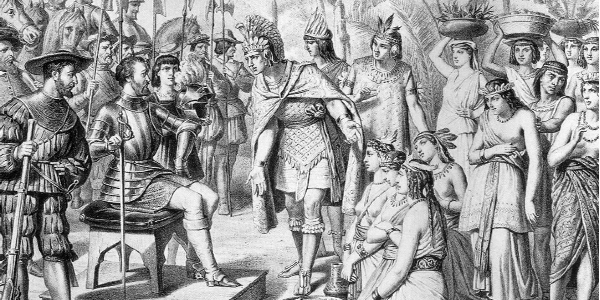 Conquistador español de los aztecas