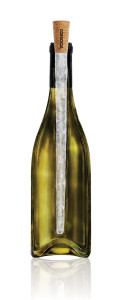 Corcokcicle enfría el vino desde adentro y puede durar hasta una hora con temperatura adecuada. // Foto: Especial.