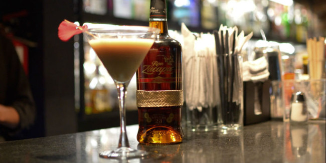 El coctel Ángela, con el que Moisés Sierra representó a México en el World Class. // Foto: www.definitivedrinkingguide.com