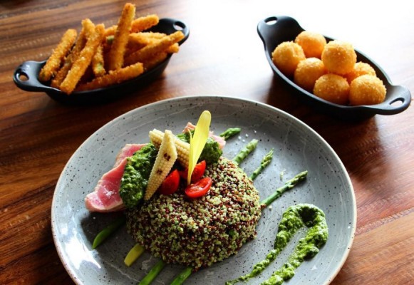 quinoa con atún