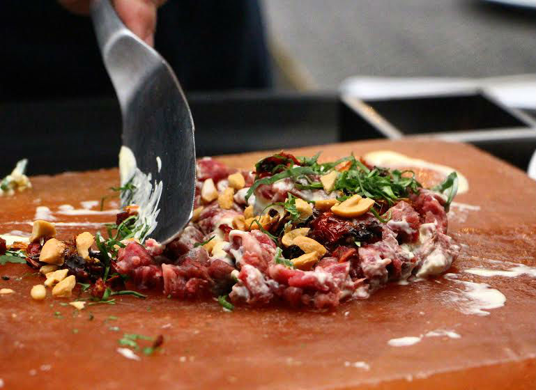Trtara de res wagyu