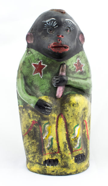 Botella de mezcal oaxaqueño.