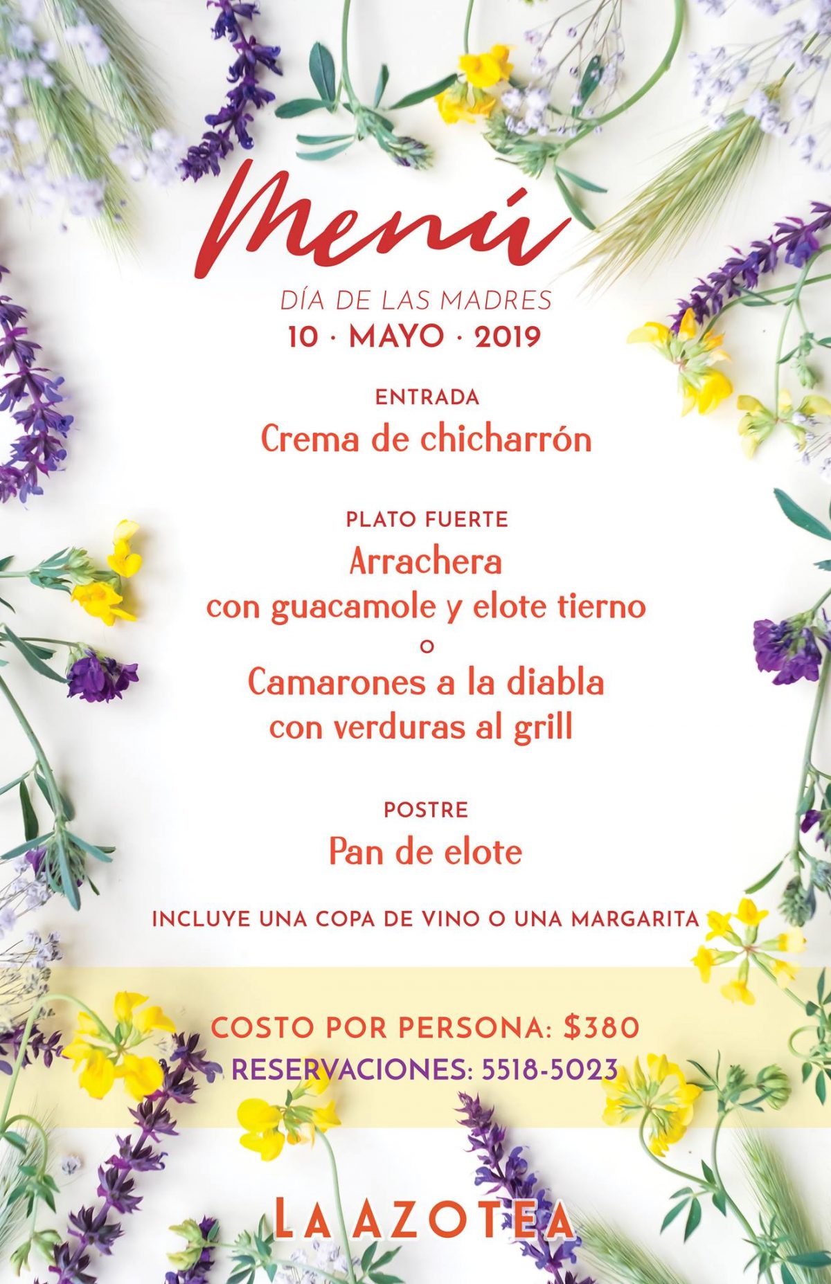 lugares para comer el día de las madres