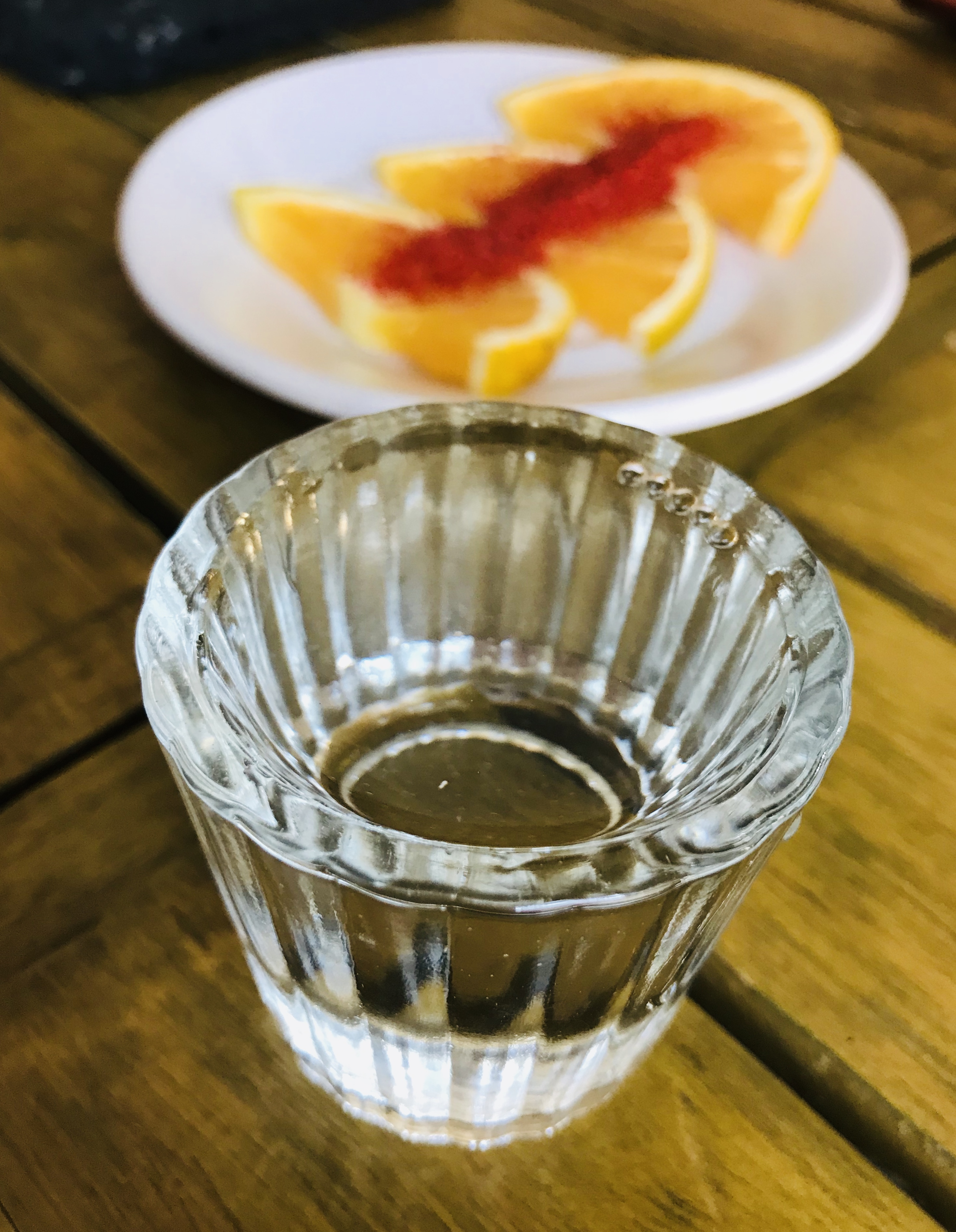 Mezcal oaxaqueño en Antolina