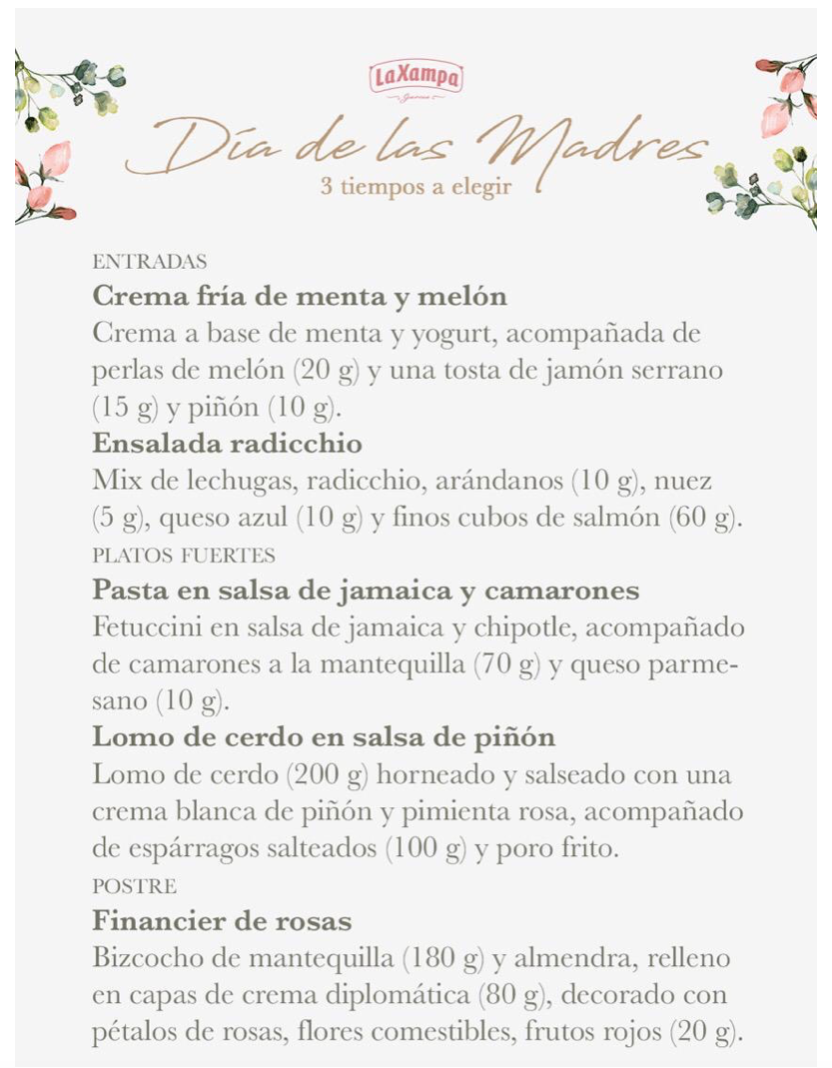 lugares para comer el día de las madres