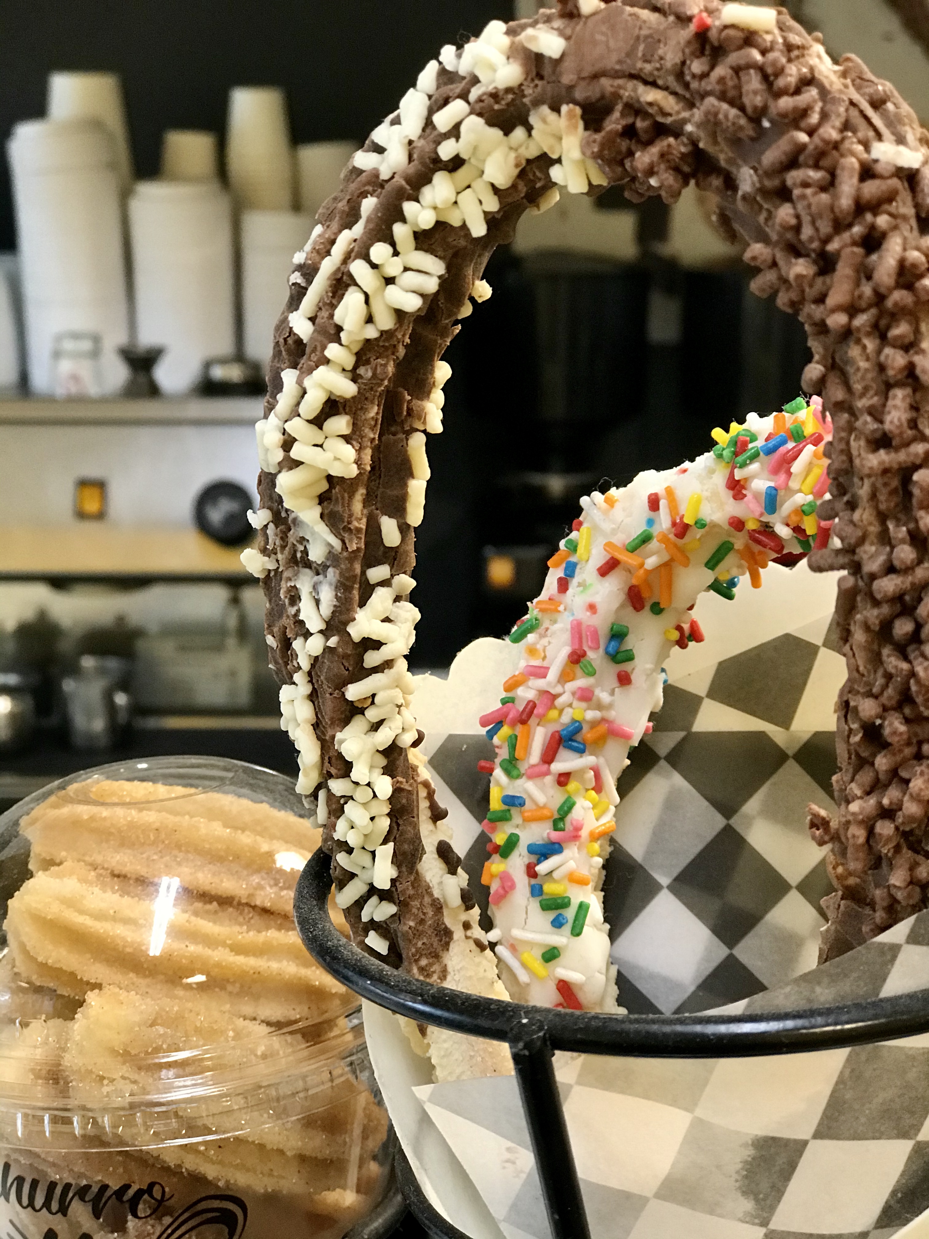 churros con chocolate