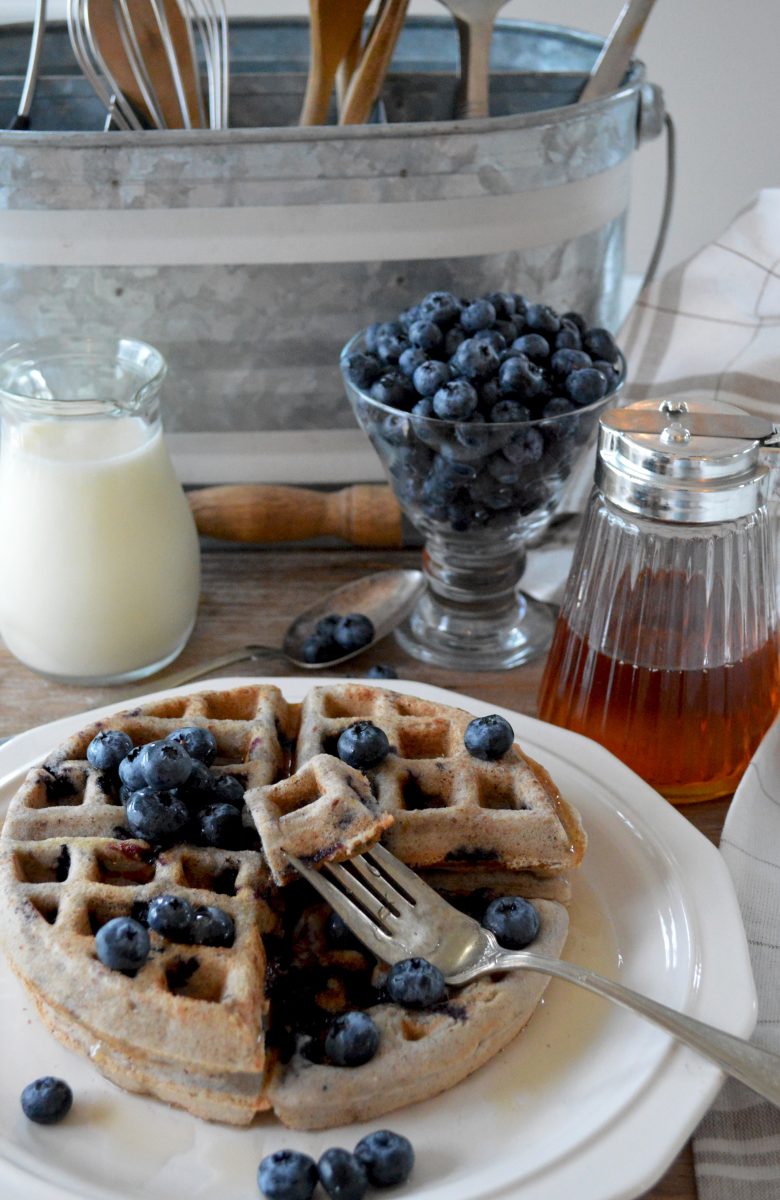 como preparar waffles